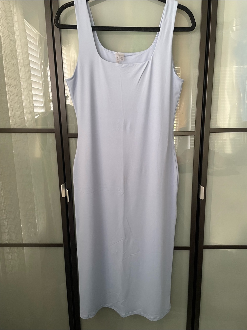 RD Style Light Blue Scoop Neck Maxi Dress